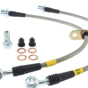 STOPTECH 950.45008 Front Stainless Steel Brake Line Kit for MAZDA Miata 1990–2005